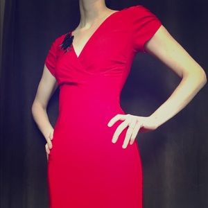 Stop Staring retro red dress, size small